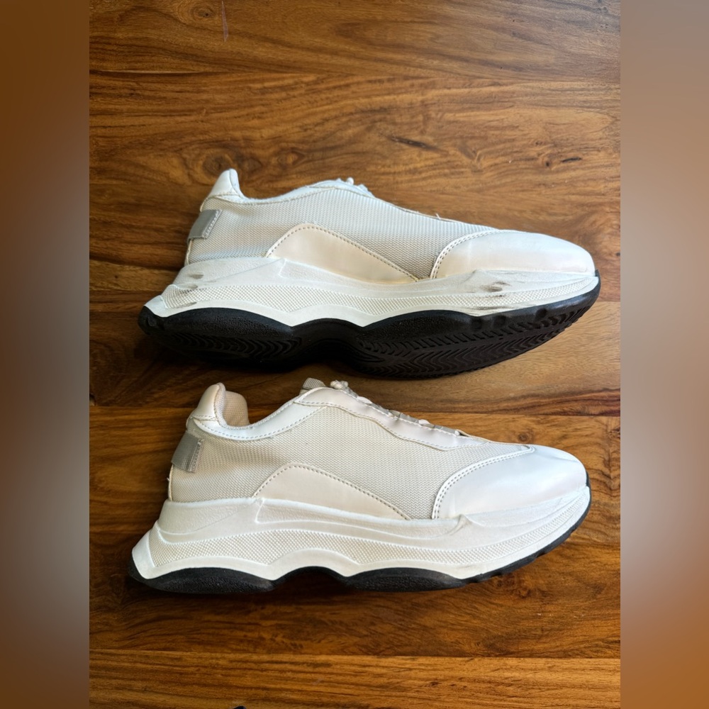 White Sneakers - Made in Italy | Size: 7.5 | Italian Craftsmanship | ASOS